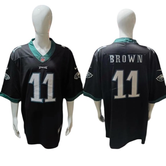 AJ Brown On Field Alternate Stitched Jersey New With Tags. - Picture 1 of 4